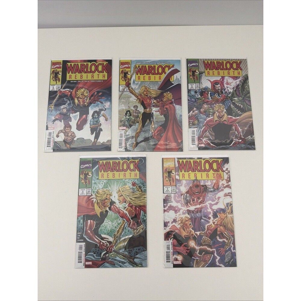 Warlock Rebirth #1-5 Complete Set (2023 Marvel Comics) - Adam Warlock